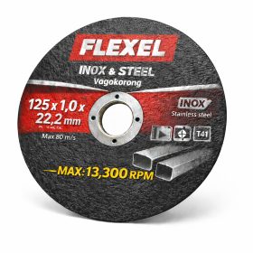 FLEXEL inox vágókorong fémre 115x1,0x22,2