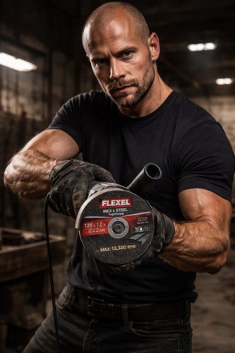 FLEXEL inox vágókorong fémre 125x1,0x22,2