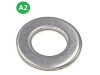 DIN 125A M8 A2 lapos alátét (rozsdamentes)