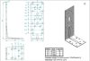 190x90x65x2,5 Erősített sarokvas, CE-ETA, tüzihorg.