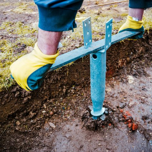 SBK Talajcsavar 100x900 U-alakú