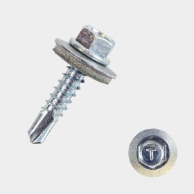 4.8x19 Htl önfúró lemezcsavar + EPDM (fém)