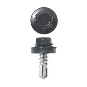   PRÉMIUM 4,8x19 Hatlapfejű önfúró lemezcsavar+EPDM RAL7016 (antracitszürke)