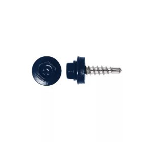   PRÉMIUM 4,8x19 Hatlapfejű fűzőcsavar+EPDM RAL 5010 (enciánkék)
