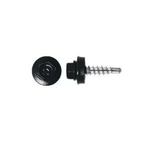   PRÉMIUM 4,8x19 Hatlapfejű fűzőcsavar+EPDM RAL 7016 (antracitszürke)