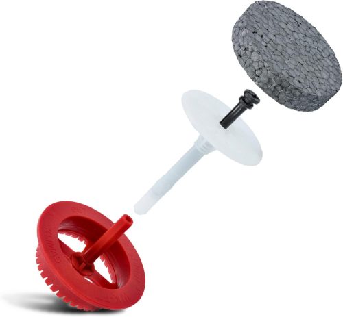 Polisztirol pogácsa grafitos 67mm