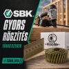 2.8x55 síktáras szeg, gyűrűs, fényes (2000db/doboz)