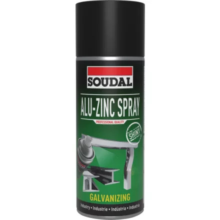 Soudal Alu-Zink spray fényes 400ml