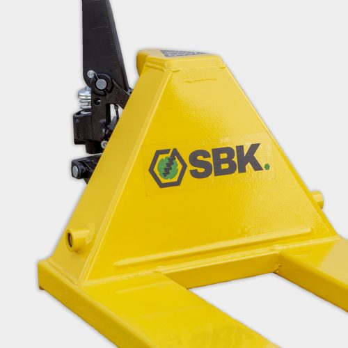 SBK raklapemelő béka 2,5T PU kerék (sárga)