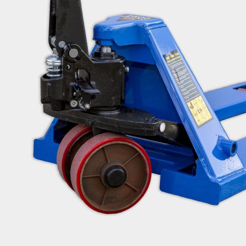 SBK raklapemelő béka 2,5T PU kerék (kék)