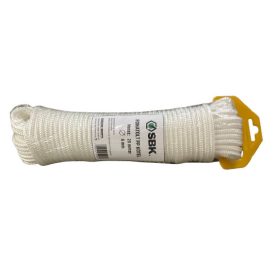 5mm bliszteres fonatolt PP kötél-fehér (20m)