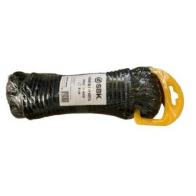 5mm bliszteres fonatolt PP kötél-fekete (20m)