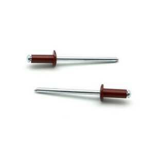 3,2x8 festett popszegecs RAL 3009 (oxid vörös)