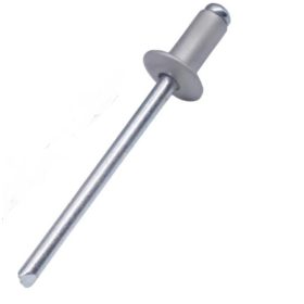 3,2x8 festett popszegecs RAL9006 (fehér-alumínium)