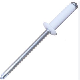 3,2x8 festett popszegecs RAL9016 (közlekedési fehér)