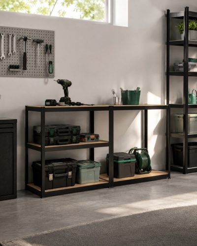 SBK Salgó Polc fekete 1800x900x400